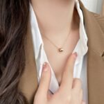 [Eternal Jewelry]BEE MINI PEDANT DIAMOND NECKLACE - Image 6