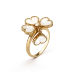 [Eternal Jewelry]SWEET CLOVER WHITE MOP RING