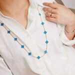 [Eternal Jewelry]CLOVER 20 MOTIFS TURQUOISE GOLD - Image 3