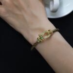 [Eternal Jewelry]FORCE 10 GOLD GREEN DIAMOND PAVED - Image 2