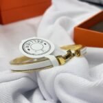 [Eternal Jewelry]CLASSIC HM CLIC WHITE 8MM ENAMEL BRACELET - Image 5