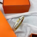 [Eternal Jewelry]CLASSIC HM CLIC WHITE 8MM ENAMEL BRACELET - Image 6