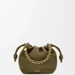 Mini Flamenco purse in mellow nappa lambskin