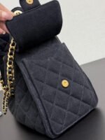 CHANEL 25 small denim handbag - Image 3