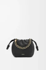 Mini Flamenco purse in mellow nappa lambskin