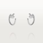 [Eternal Jewelry]JUSTE EARRINGS 12.75MM SILVER DIAMOND - Image 2