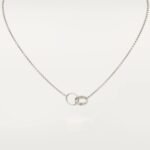[Eternal Jewelry]LOVE NECKLACE PINK GOLD AND SILVER - Image 2