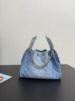 CHANEL 25 small denim handbag - Image 3