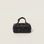 Arcadie Matelassé Small Soft Lamb Leather Handbag - Image 5