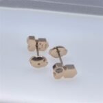 [Eternal Jewelry]BEE LOVE PINK GOLD DIAMOND EARRINGS - Image 6