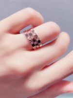 [Eternal Jewelry]BEE LOVE RING PINK GOLD DIAMOND - Image 6