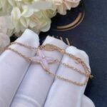 [Eternal Jewelry]JEUX BRACELET PINK MOP PINK GOLD 1 DIAMOND - Image 2