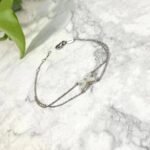 [Eternal Jewelry]JEUX BRACELET WHITE MOP SILVER 1 DIAMOND - Image 2