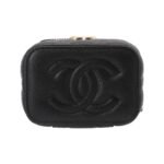 CHANEL 23P LIPSTICK BOX WITH CHAIN BLACK - Image 3