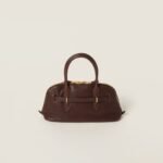 Aventure Nappa Large Leather Handbag Shrubby Oak Color - Image 2