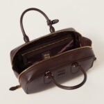 Arcadie Leather  Large Handbag Shrubby Oak Color - Image 3