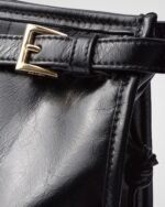 Prada Bonnie Large Leather Handbag - Image 5