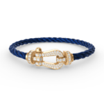 [Eternal Jewelry]FORCE LARGE HORSESHOE FULL DIAMOND BRACELET GOLD - Image 10