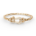 [Eternal Jewelry]FORCE LARGE HORSESHOE CLASP  METAL BRACELET - Image 2