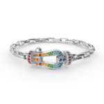 [Eternal Jewelry]FORCE LARGE HORSESHOE CLASP  METAL BRACELET - Image 13