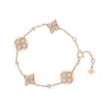 [Eternal Jewelry]STAR AND SUN 4 MOTIFS GOLD DIAMONDS BRACELET - Image 2