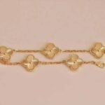 [Eternal Jewelry]CLOVER 5 FLOWERS LASER BRACELET - Image 6