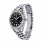 Rolex Day-Date White Diamond Replica - Image 2