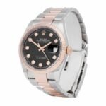 Rolex Datejust 126231 Black With Diamond Dial Replica - Image 2