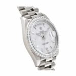 Rolex Day-Date 228349RBR Diamond Bezel Sundust Dial Replica - Image 3
