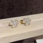 [Eternal Jewelry]FRIVOLE GOLD FLOWER DIAMOND EARRINGS - Image 3