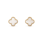 [Eternal Jewelry]CLOVER MINI GOLD EARRINGS - Image 2