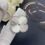 [Eternal Jewelry]CLOVER 25MM SILVER BIG CLOVER NECKLACE - Image 4