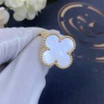 [Eternal Jewelry]CLOVER WHITE MOP RING - Image 4