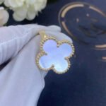 [Eternal Jewelry]CLOVER WHITE MOP RING - Image 5