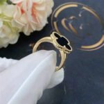 [Eternal Jewelry]CLOVER ONYX RING - Image 3