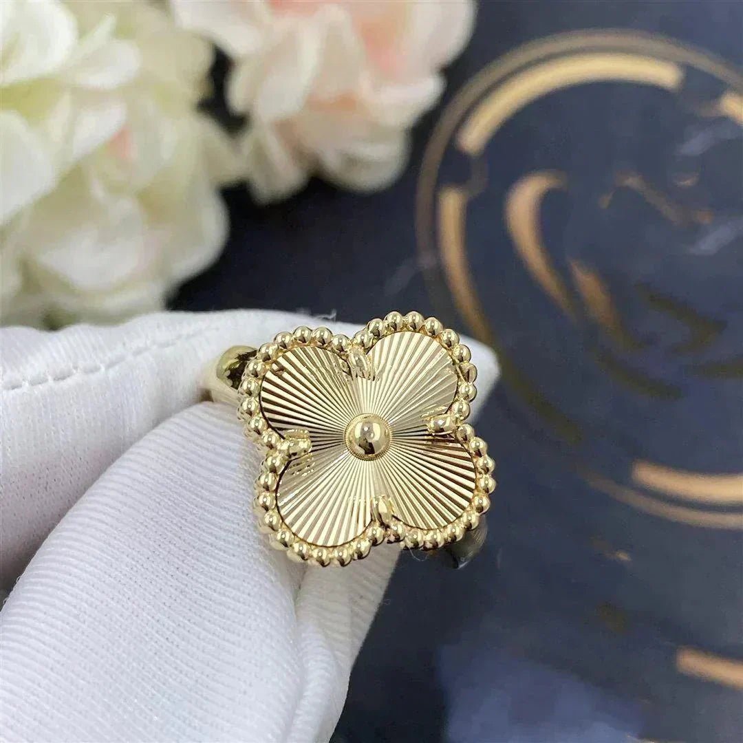 [Eternal Jewelry]CLOVER GOLD RING - Image 4