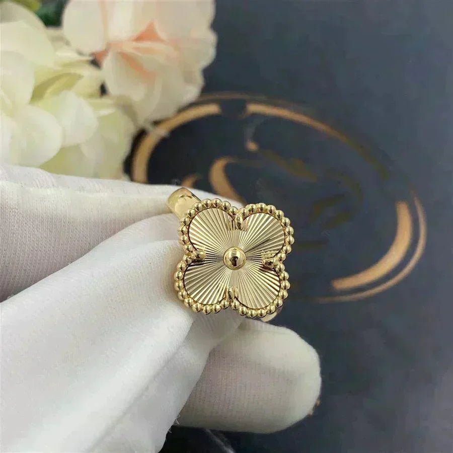 [Eternal Jewelry]CLOVER GOLD RING - Image 5