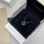 [Eternal Jewelry]CLOVER 15MM PIETERSITE NECKLACE SILVER - Image 4
