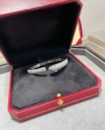 [Eternal Jewelry]PANTHERE FULL DIAMOND OPEN BRACELET - Image 7