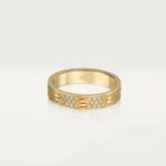 [Eternal Jewelry]LOVE RING 3.6MM DIAMOND PAVED - Image 2
