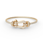 [Eternal Jewelry]FORCE  LARGE HORSESHOE FULL DIAMOND TENNIS BRACELET - Image 3